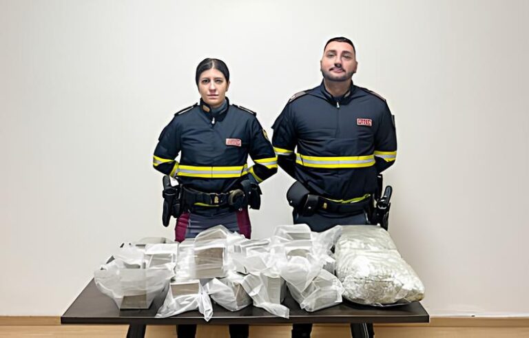 Maxi sequestro in A1: la Polizia di Stato arresta un 40enne con 30 kg di droga