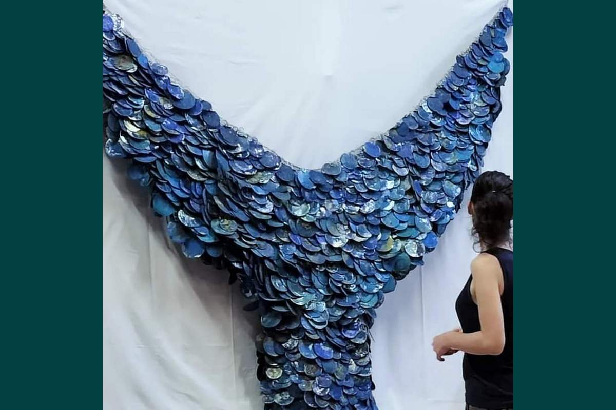Monica Giovinazzi_THE WHALE_installazione