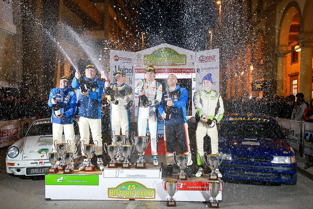 Podio-Historic Rally delle Vallate Aretine