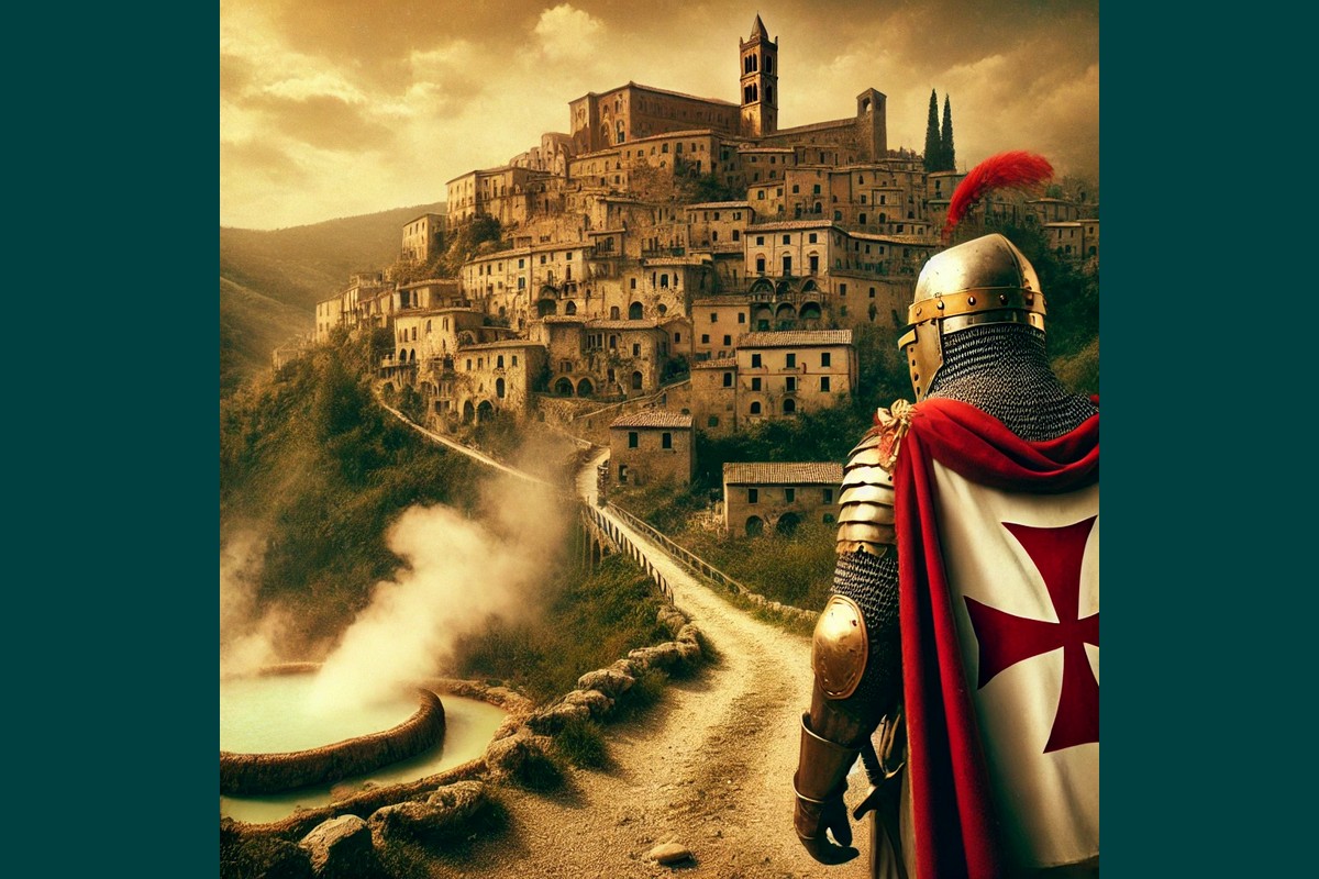 il cavaliere dei Cavalieri di Malta e la sorgente termale