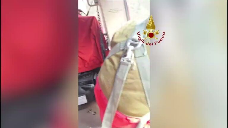 Vigili del Fuoco in azione a Badia Tedalda: bambino soccorso con l’elicottero Drago