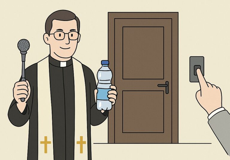 La benedizione di Pasqua 2.0: acqua santa in bottiglia e preti su prenotazione
