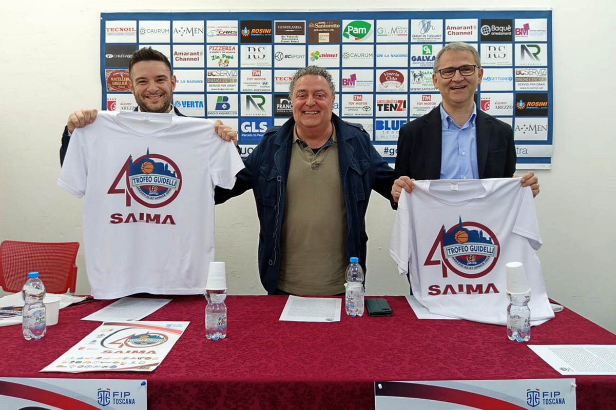 Scuola Basket Arezzo - Presentazione trofeo Guido Guidelli 2025