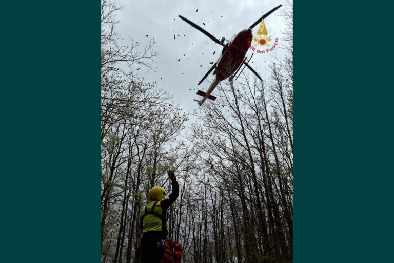 Due interventi di soccorso in zone impervie: uomini feriti a Capo d’Arno e Mignano