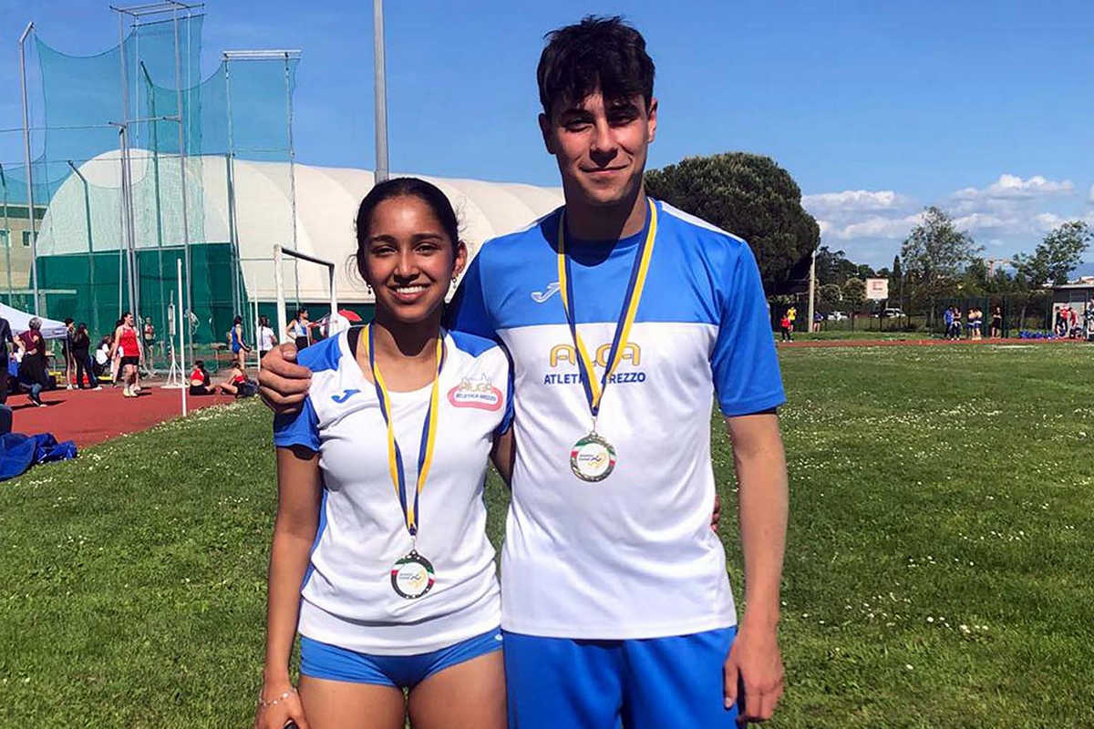Alga Atletica Arezzo - Lorenza De Silva e Filippo Guiducci (1)