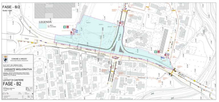 Snodo via Fiorentina: al via i lavori dal 27 maggio. Nuova viabilità e modifiche alla circolazione