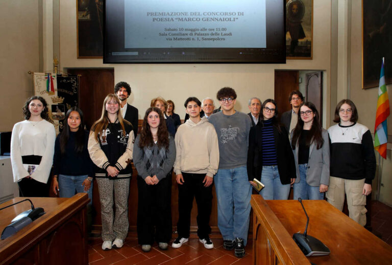 Concorso di poesia “Marco Gennaioli”: premiati i giovani vincitori a Palazzo delle Laudi