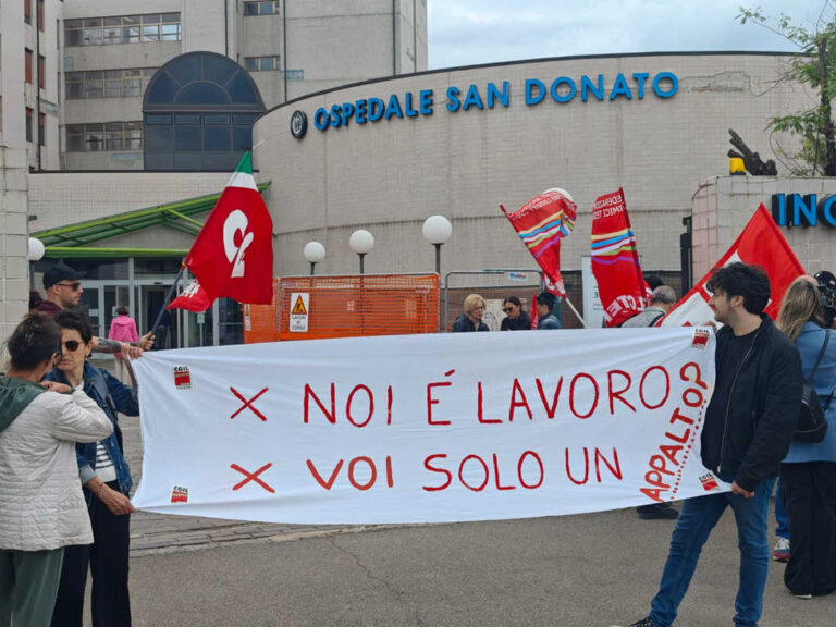 Lavanderia  ospedale: “bucato” il quadro occupazionale