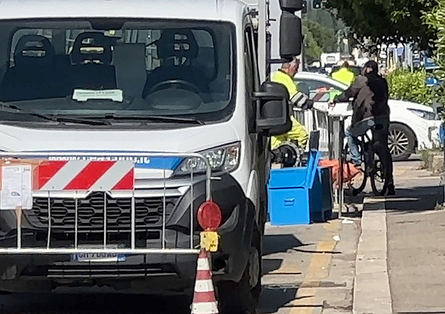 via Fiorentina sottoservizi