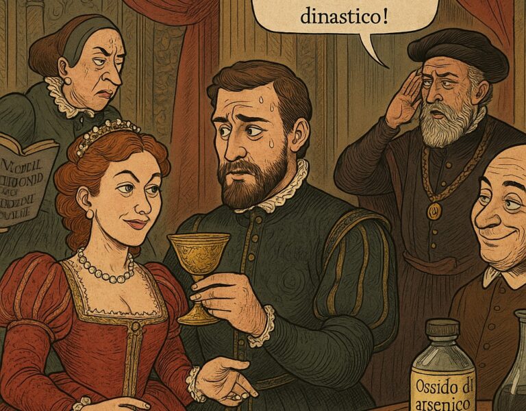 Arsenico e nobili parentele: tra amori, veleni e medici dell’epoca