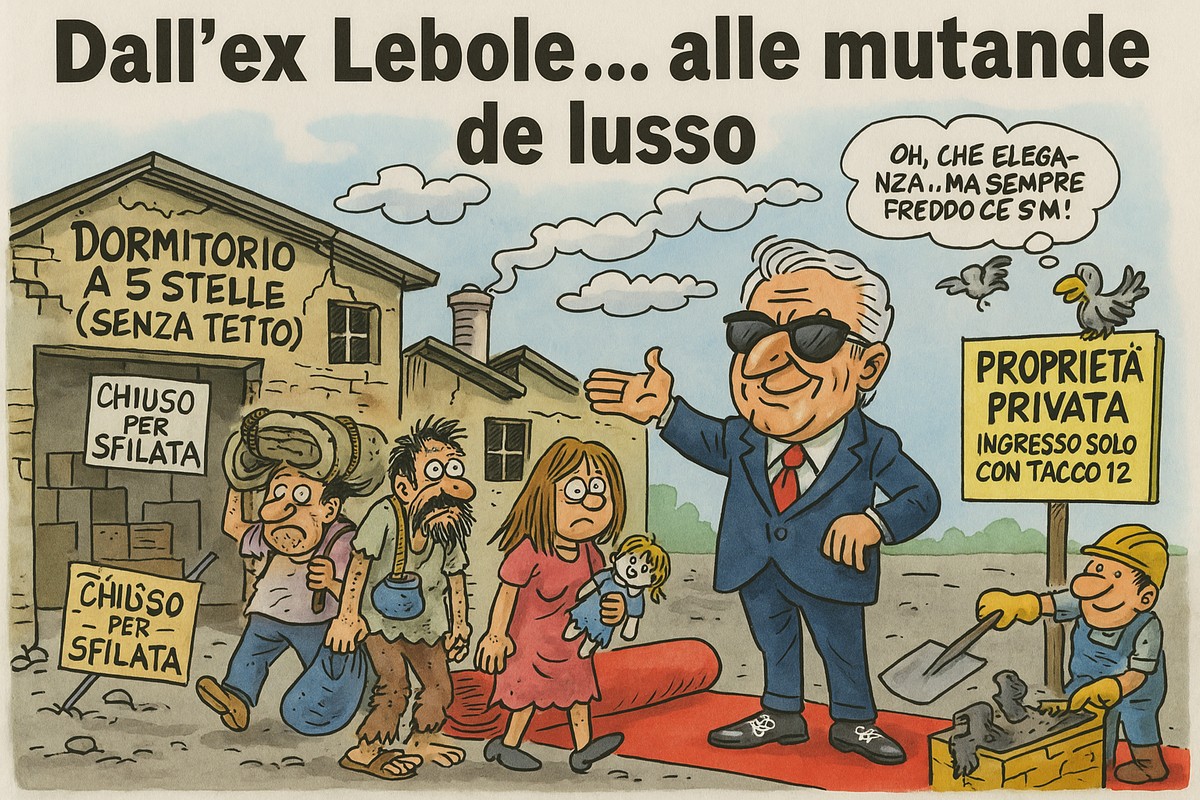 Dall’ex Lebole… alle mutande de lusso