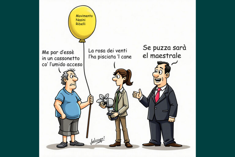 ‘N se pol respirà! ma pel Ghinelli è solo ‘l vento che gira!
