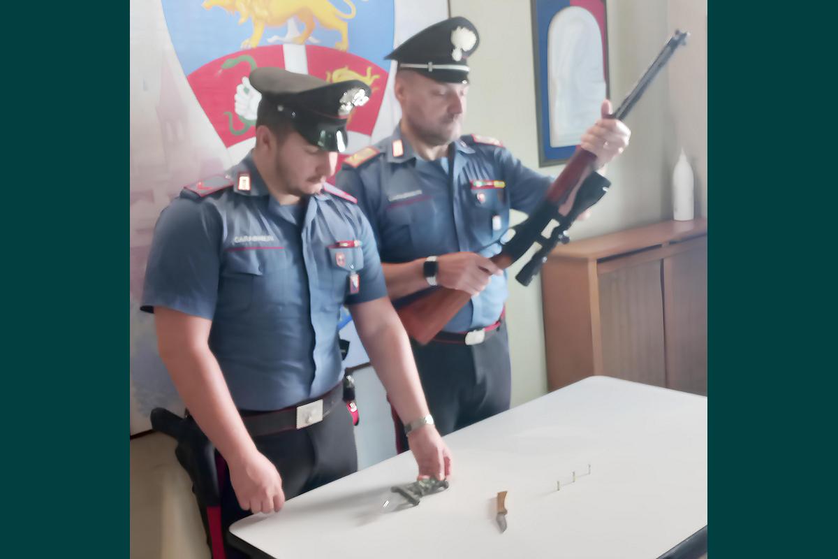 Sequestro armi Sansepolcro