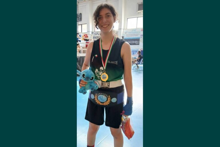 Sofia Sennati conquista il titolo italiano di Gym Boxe: un trionfo dedicato al padre di Lino