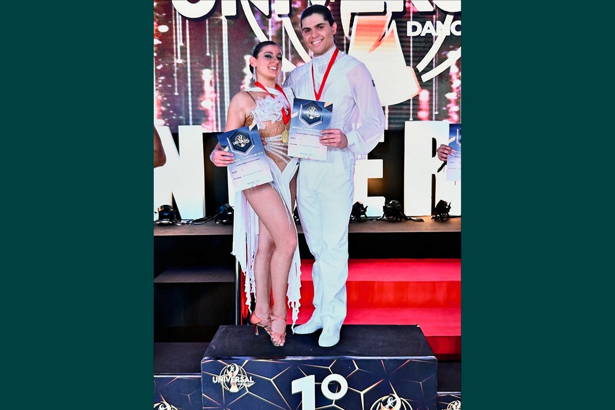 Davide e Chiara alla Universal Dance League