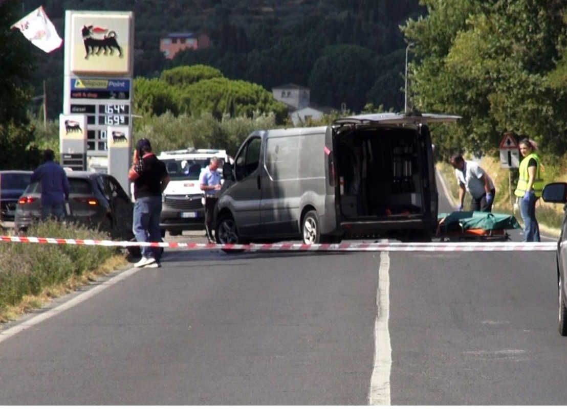 Incidente soccorritore della Croce Rossa di Arezzo