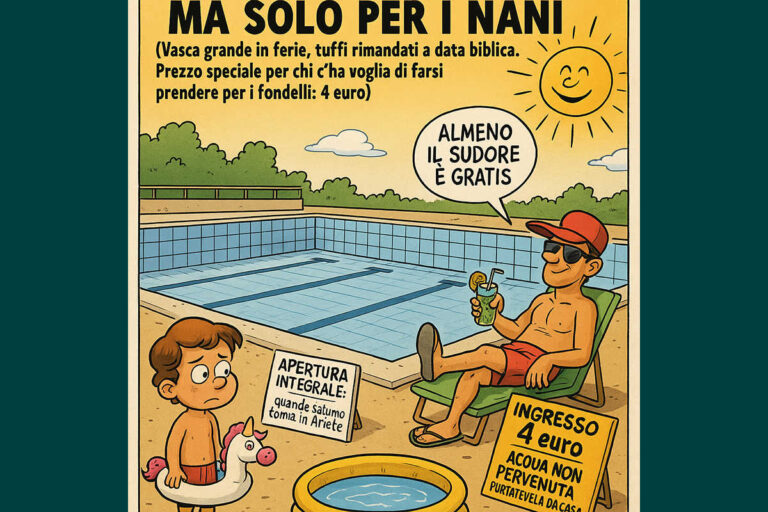Piscina castiglionese, si apre… ma solo per i nani!