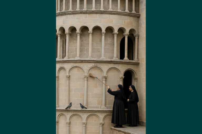 Arezzo, suore in guerra santa contro i piccioni dell’abside