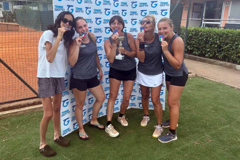 Tennis Giotto, impresa storica: titolo regionale D3 femminile e promozione in D2