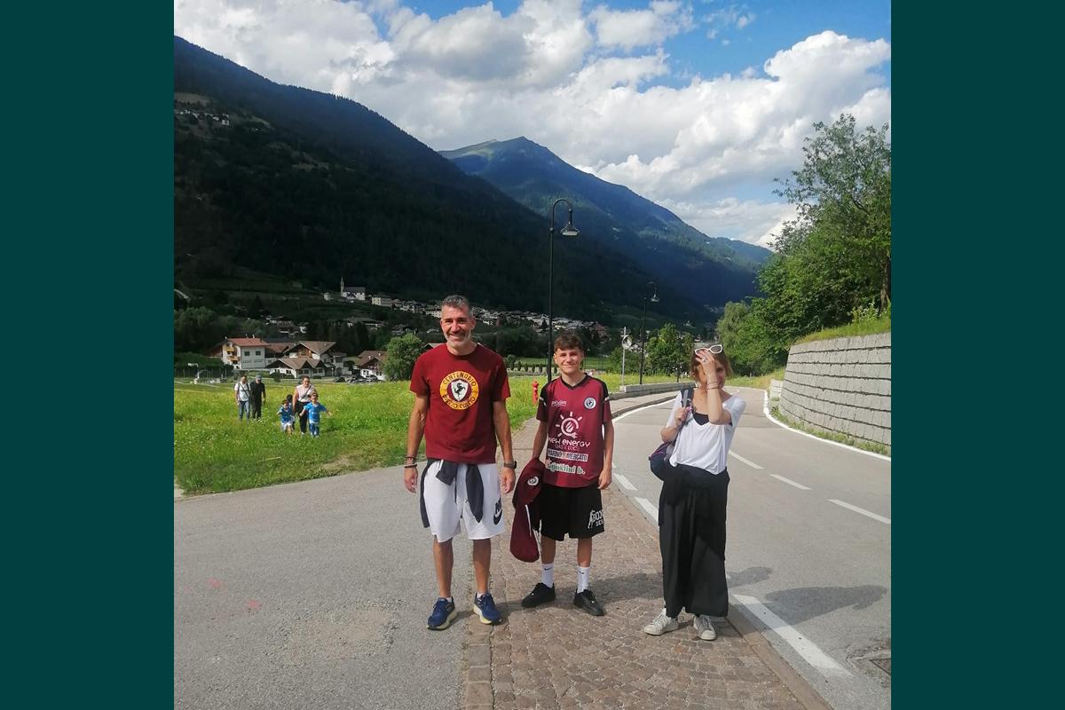 Tifosi a Dimaro