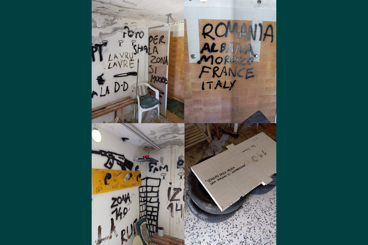 Vandali scatenati al Villaggio del Giovane