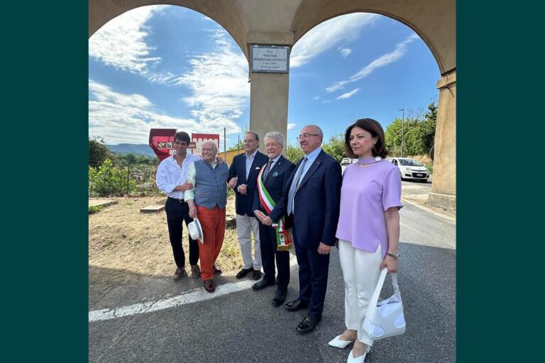 A San Fabiano una strada ricorda il Conte Borghini: uomo di valore, tradizione e amore per Arezzo