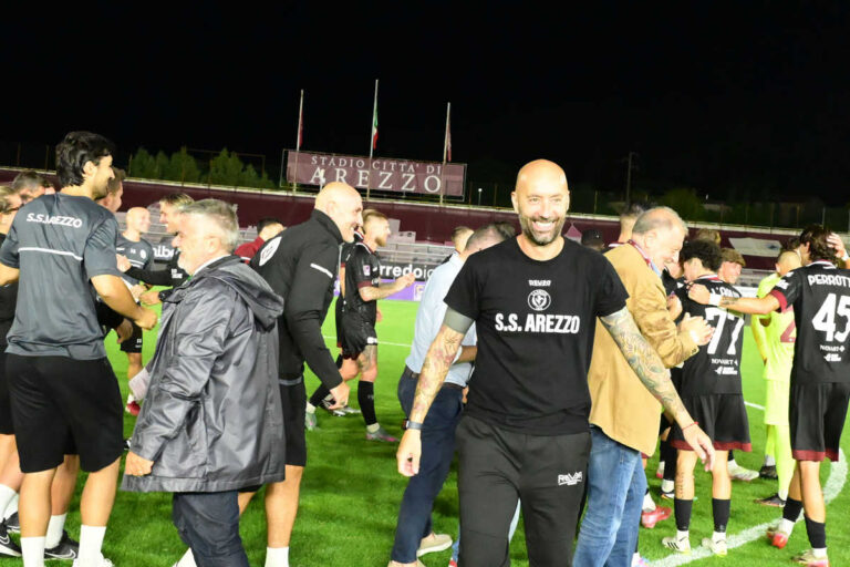 Arezzo-Forlì, la prima in immagini