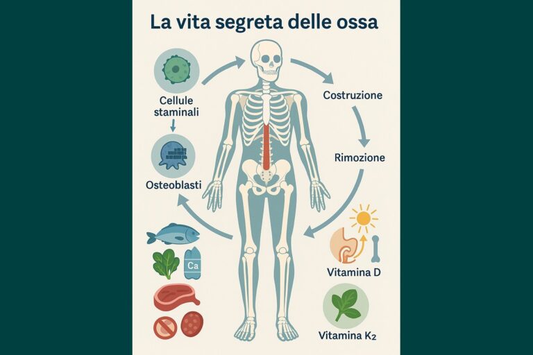 Le ossa non sono eterne, ma si rinnovano ogni giorno