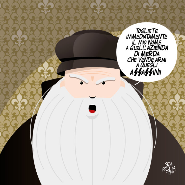 Leonardo non approva