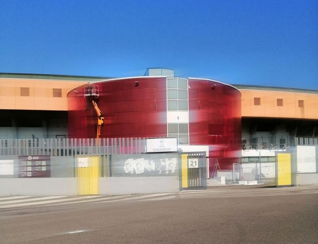 Mammellone stadio Arezzo