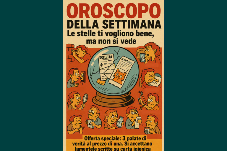 Oroscopo provocatorio e pungente della settimana dal 4   al 10 agosto 2025 