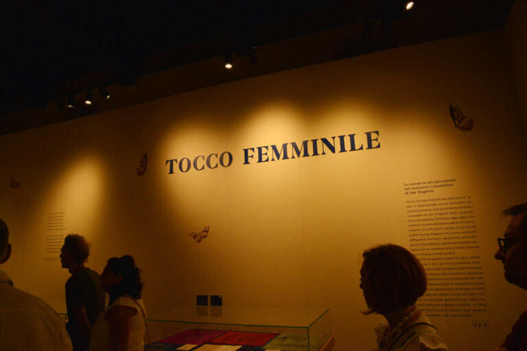 Scorci dalla mostra ‘Tocco al femminile’ a Poppi, tra XVI e XIX secolo