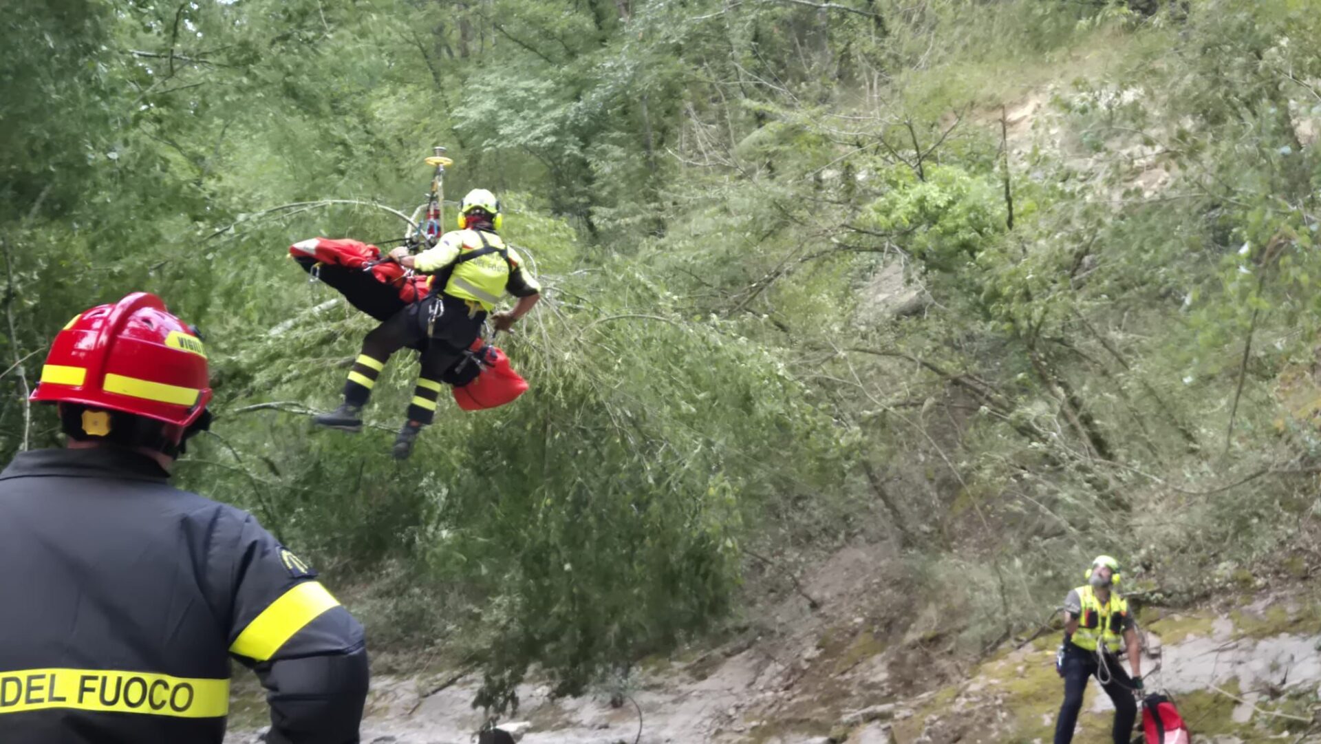 Reecupero vigili del fuoco