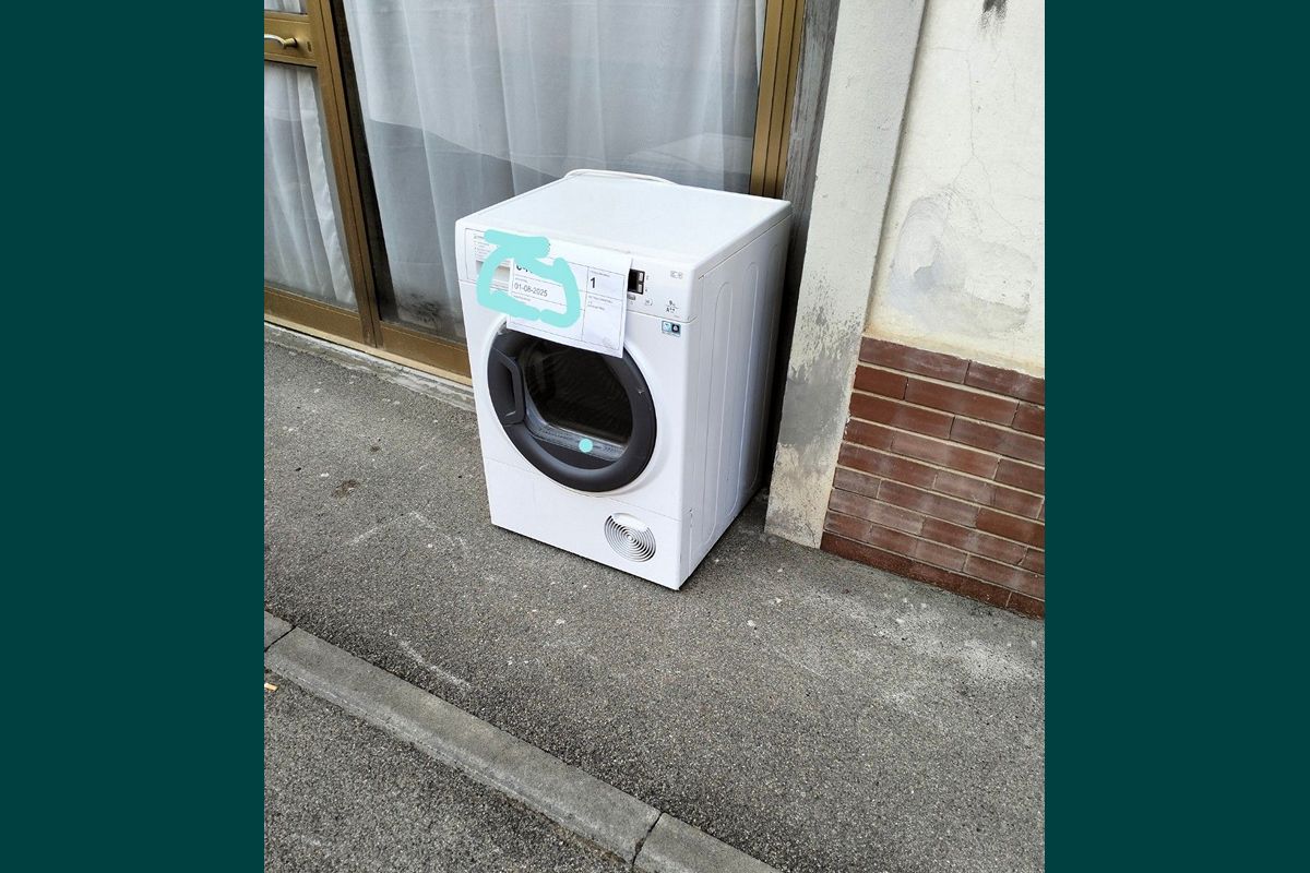 elettrodomestico da smaltire