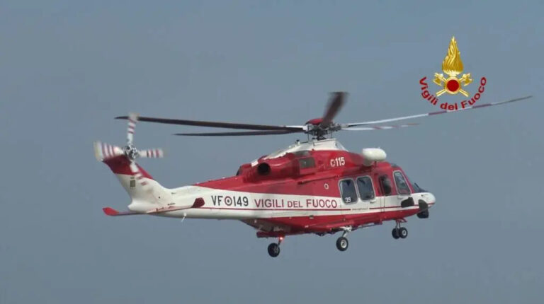 Escursionista ferito sul sentiero CAI 25: soccorso dal SAST con il supporto dell’elicottero Drago