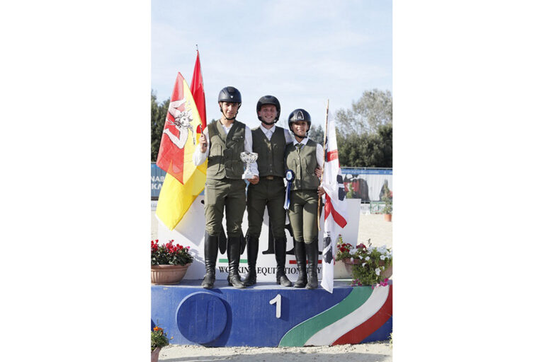 Arezzo celebra i giovani talenti nella Working Equitation!