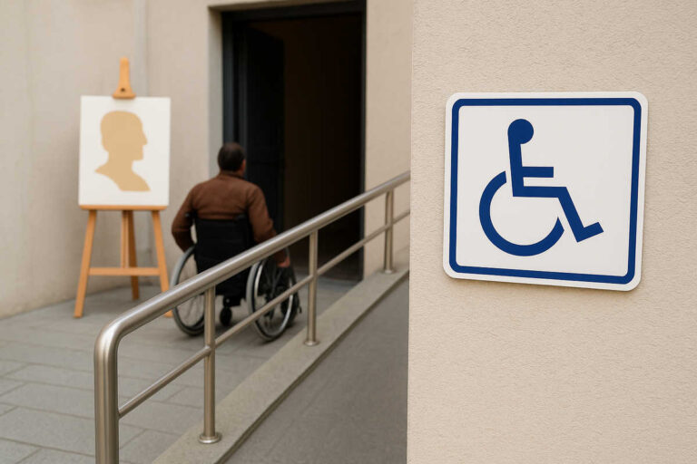 Arte e sicurezza per i disabili