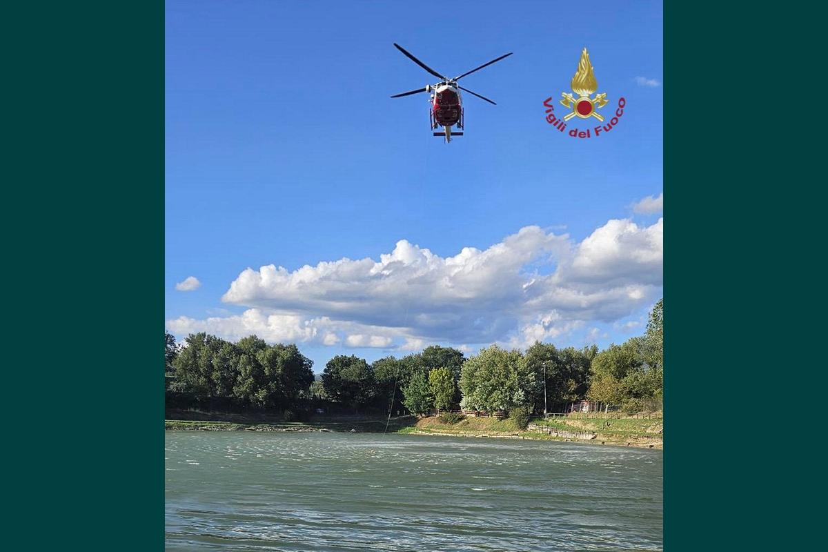 Pescatore cade nel Lago Azzurro a Sansepolcro