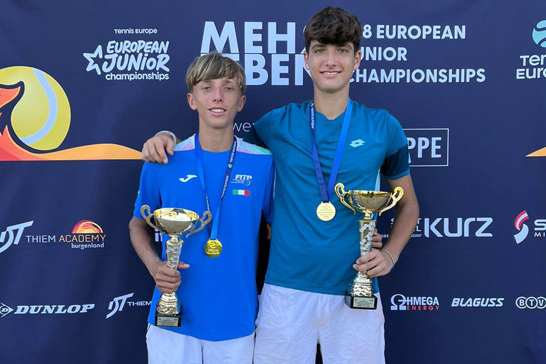 Tennis Giotto - Gribaldo e Ciurnelli, titolo europeo