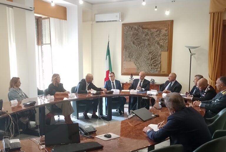 Sicurezza del distretto orafo: il Sottosegretario Prisco incontra la Consulta in Prefettura