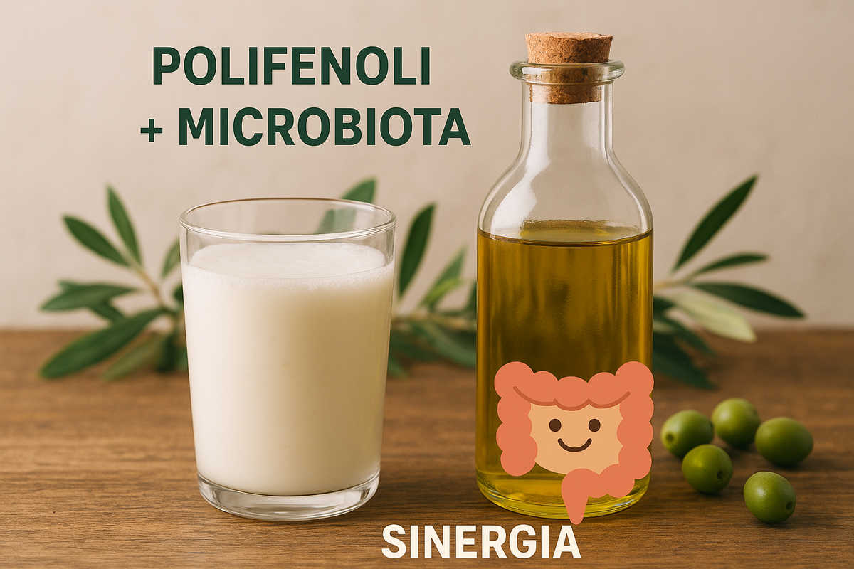 kefir + olio EVO + intestino felice