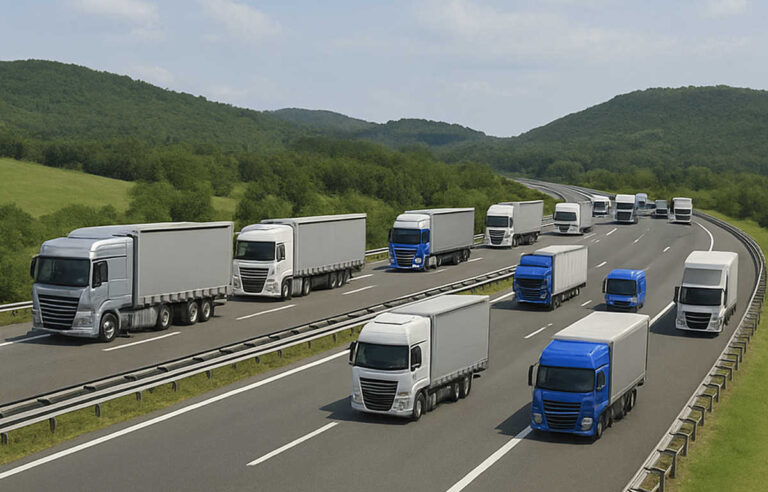A1, stop ai sorpassi dei tir tra Incisa e Chiusi: protesta degli autotrasportatori aretini