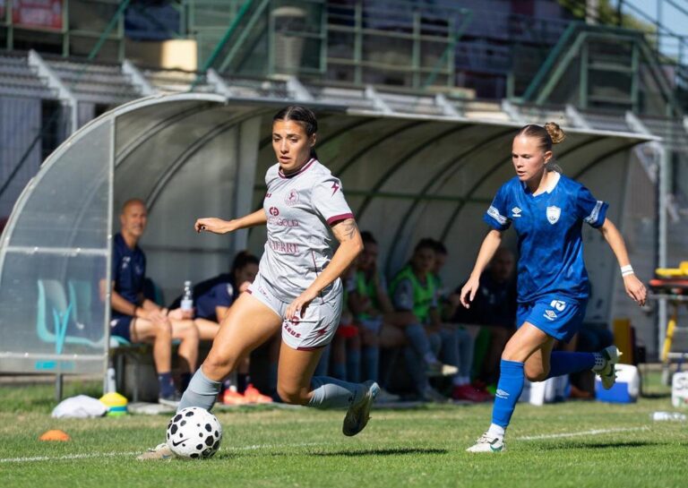 ACF Arezzo sconfitta a Cuneo: due gol nei primi undici minuti condannano le amaranto
