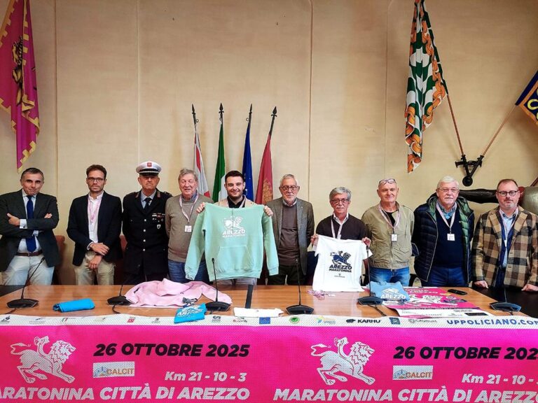 Arezzo corre verso la 26ª Maratonina: sport, solidarietà e una città in movimento