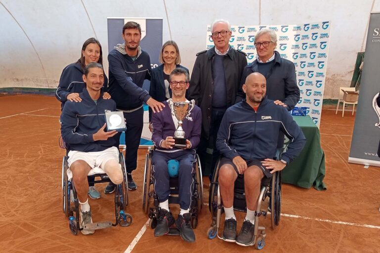 Il Tennis Giotto vicecampione d’Italia nel wheelchair tennis