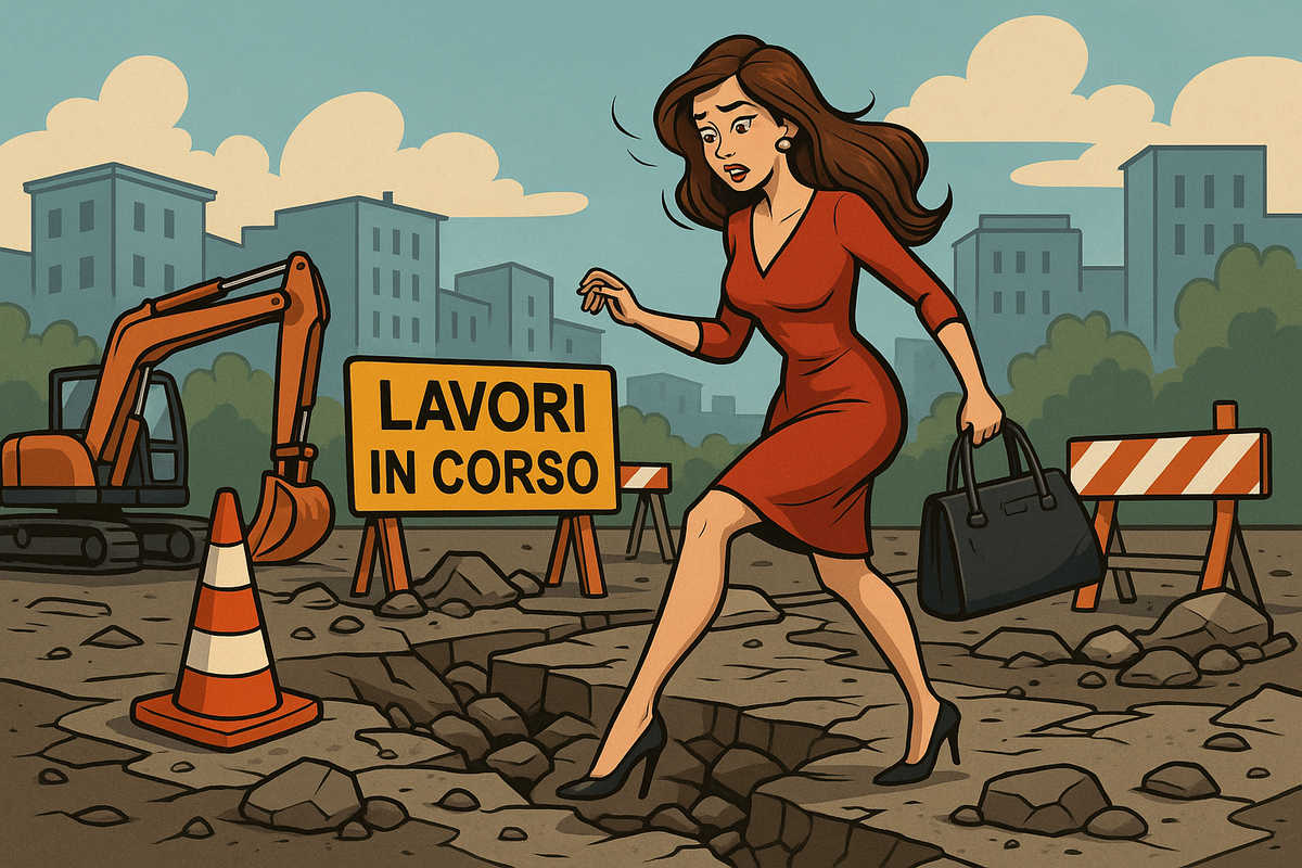“Urban chic tra le buche sopravvivere all’autunno con grazia (e bestemmia trattenuta).”