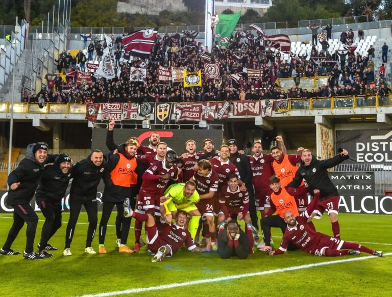 Arezzo, vittoria da grande squadra: ad Ascoli conferma di una capolista matura