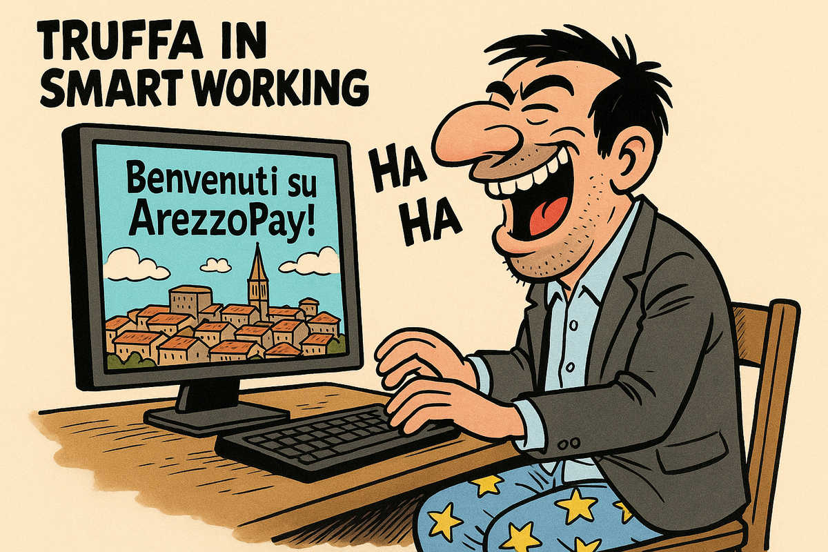 Truffa in smart working