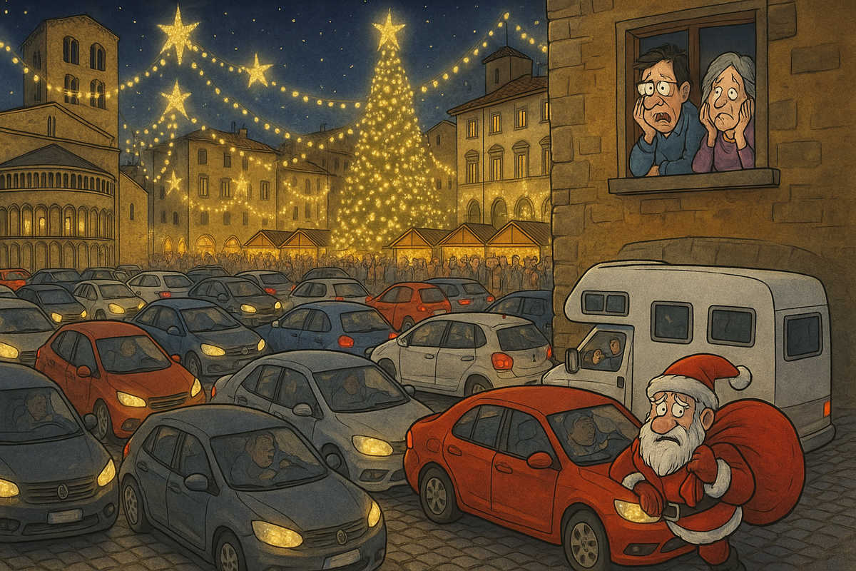 Arezzo, da città d'arte a Città del Natale e Bestemmie