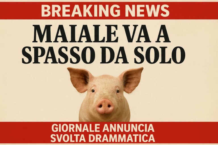 Anghiari, edizione speciale per bambini: la maiala che apre i cancelli